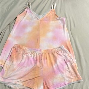 Women's Tie-Dye Sleepwear Set